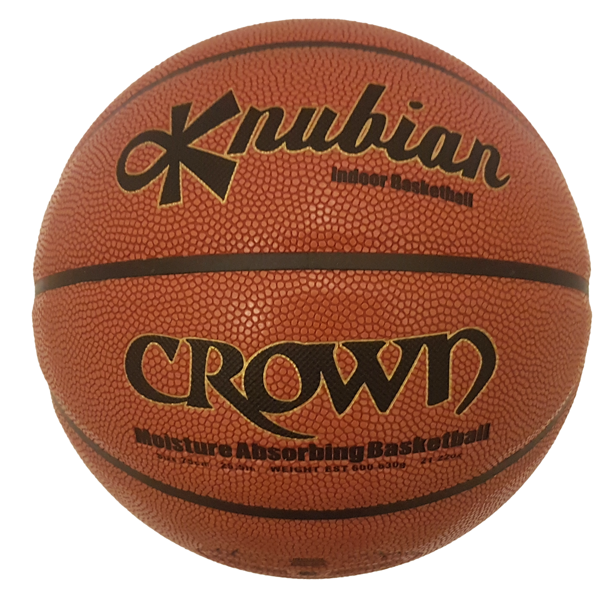 Knubian Crown Basketball (Indoor Basketball) - Moisture Absorbing Basketball - Size 7