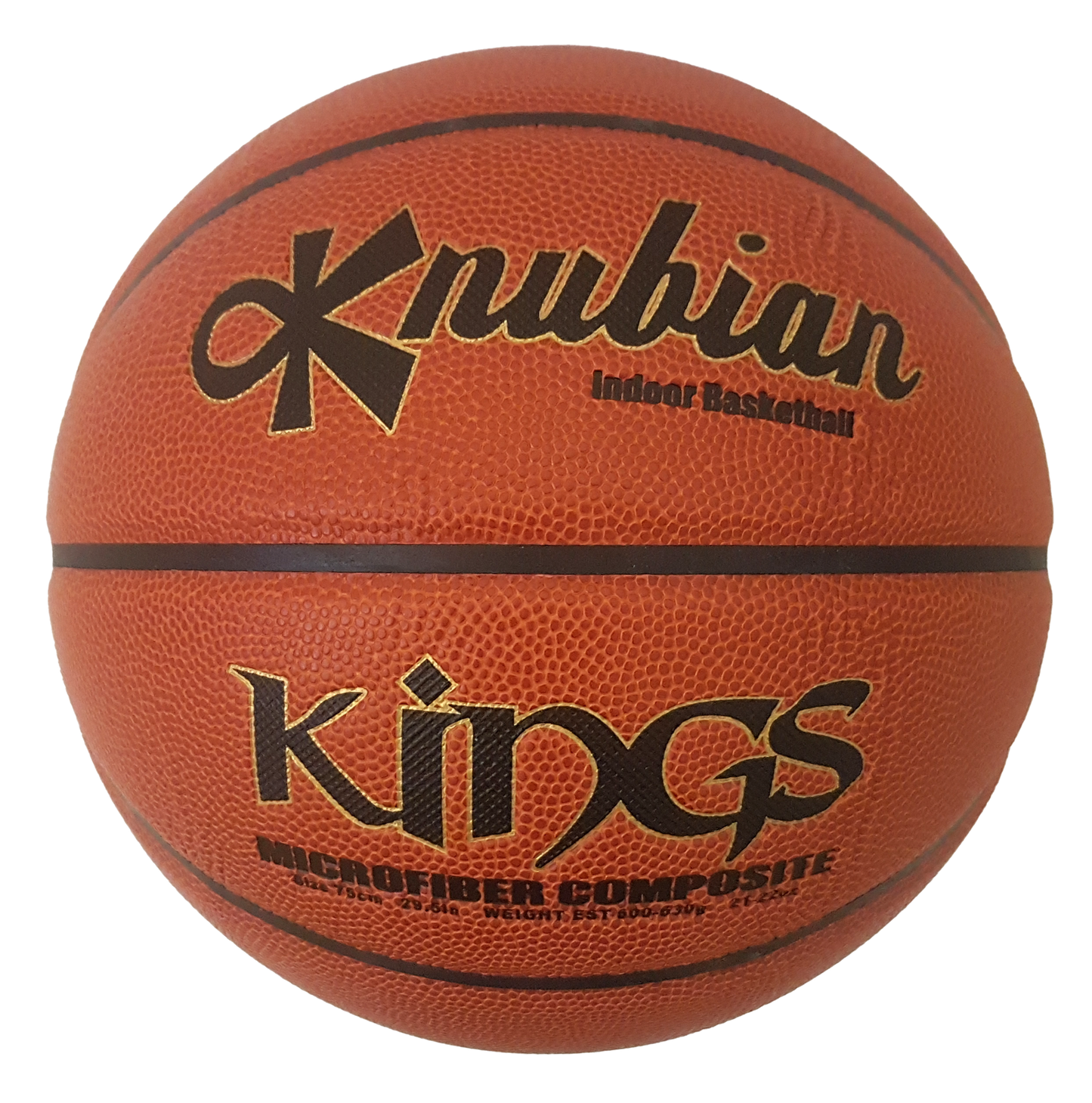 Knubian Kings Basketball (indoor Basketball) Microfiber Composite Game Ball - Size 7