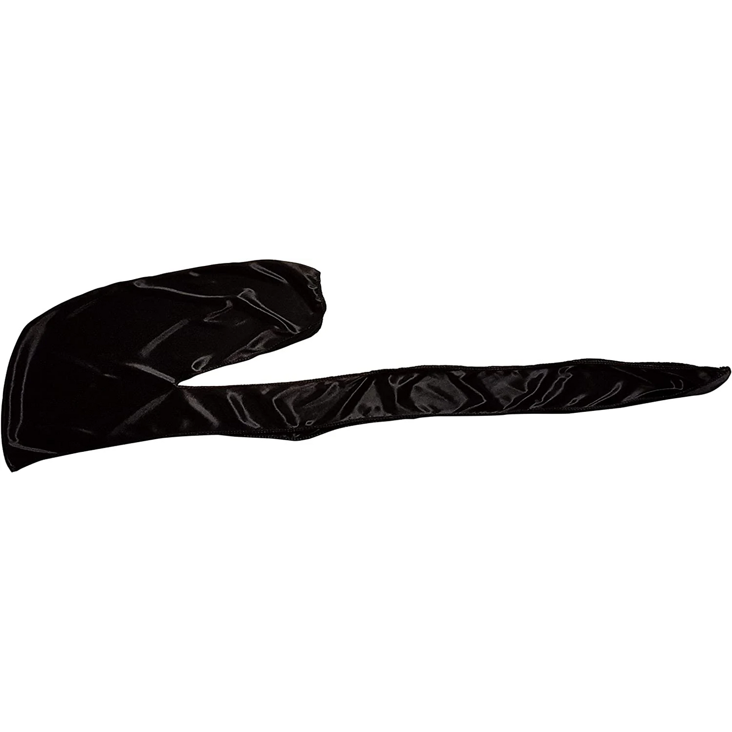 Knubian Silky Stretchy Black Do-Rag