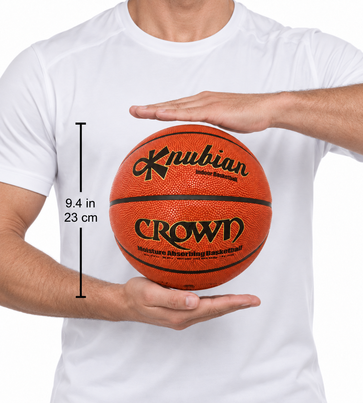 Knubian Crown Size 7 Moisture-Absorbing Indoor Basketball