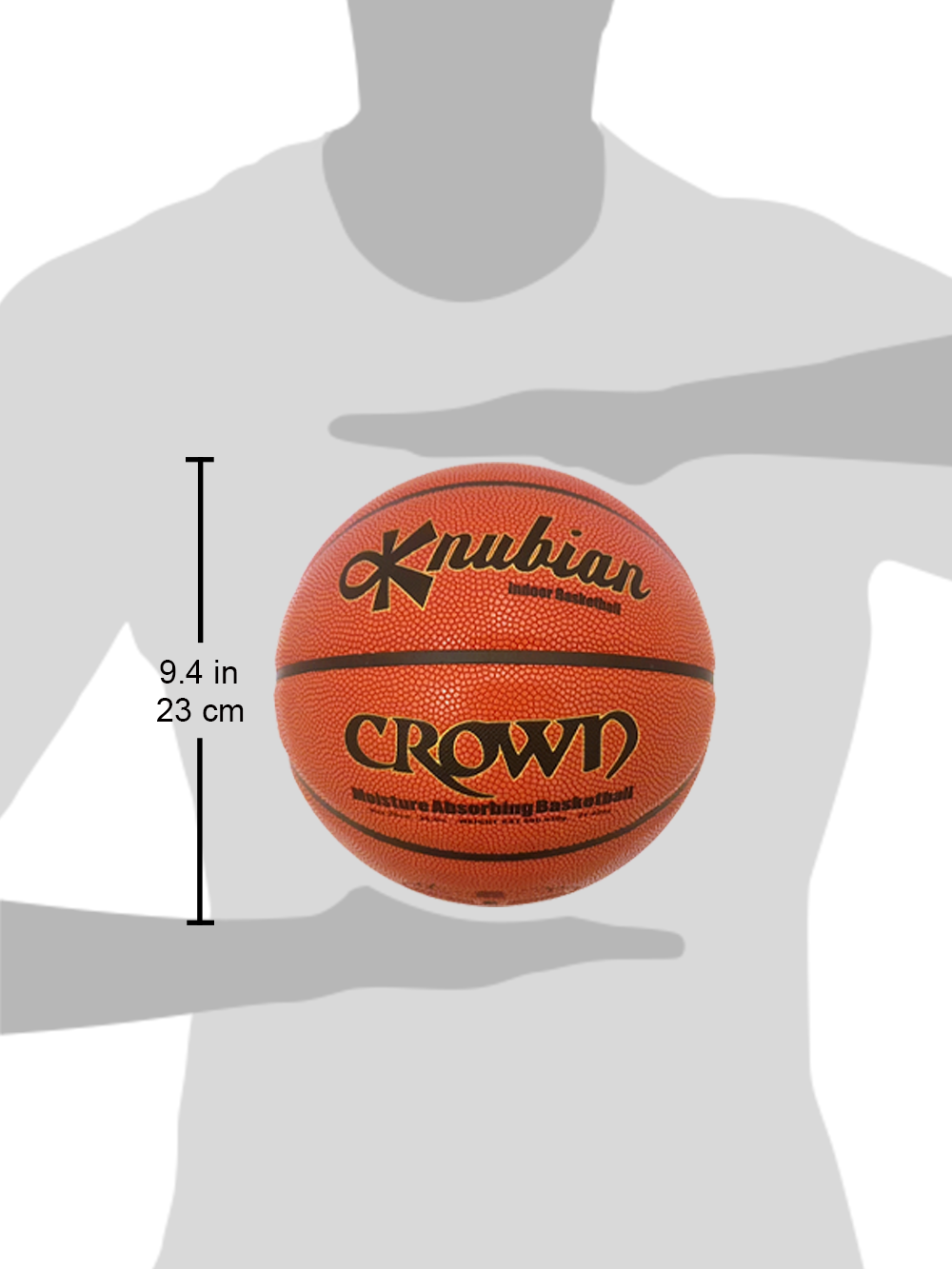 Knubian Crown Basketball (Indoor Basketball) - Moisture Absorbing Basketball - Size 7