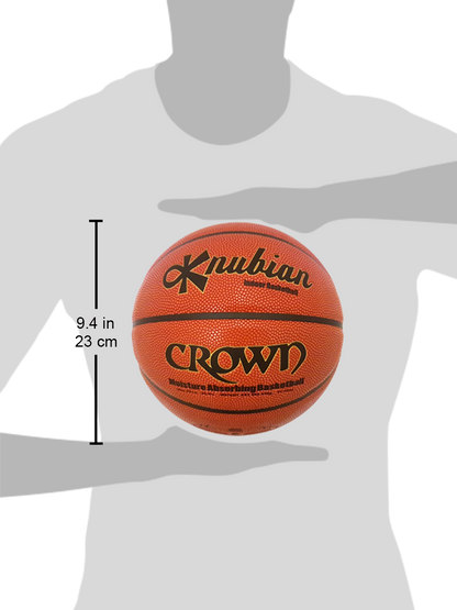 Knubian Crown Basketball (Indoor Basketball) - Moisture Absorbing Basketball - Size 7