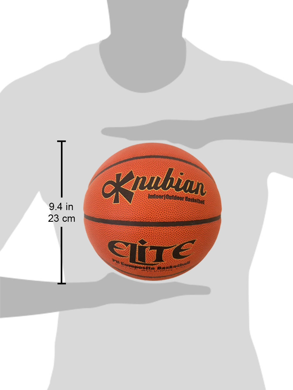 Knubian Elite Basketball (Indoor/Outdoor Basketball) Premium PU Composite - Size 7