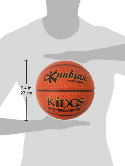 Knubian Kings Basketball (indoor Basketball) Microfiber Composite Game Ball - Size 7