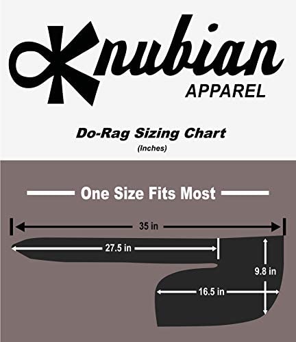 Knubian Spandex/Stretchable Do-Rag