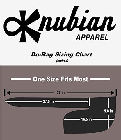 Knubian Spandex/Stretchable Do-Rag