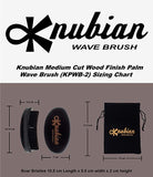 Knubian Medium-Cut Wave Brush (KPWB-1)